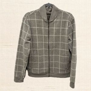 Banana Republic Factory Windowpane Bomber
